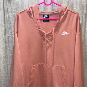 Nike Sweatshirt Pink Medium